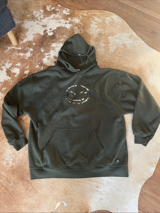 randy river Other - Men's vintage Randy River Olive Green Pullover Hoodie with Subtle Emblem